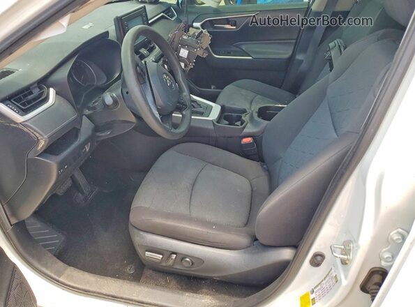 2T3W1RFV0LC076446 2020 TOYOTA RAV4 White Widok wnętrza z przodu