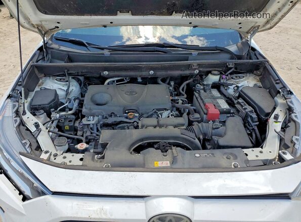 2T3W1RFV0LC076446 2020 TOYOTA RAV4 White Widok komory silnika