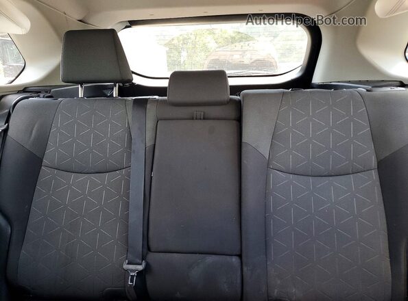 2T3W1RFV0LC076446 2020 TOYOTA RAV4 White Widok tylnych siedzeń