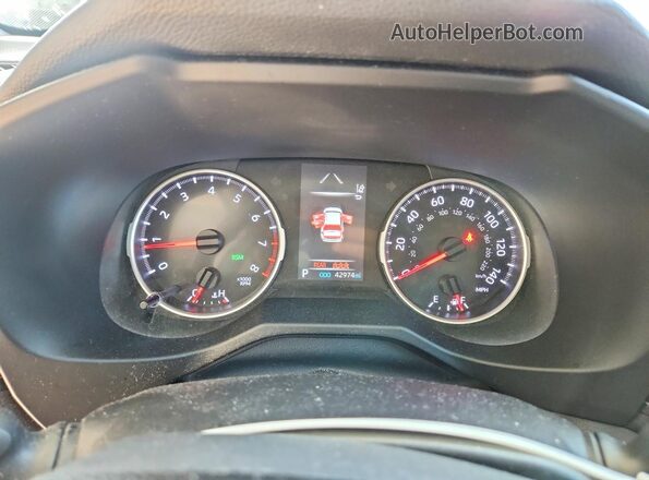 2T3W1RFV0MC134511 2021 TOYOTA RAV4 Gray Instrument cluster view