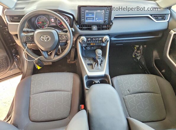 2T3W1RFV0MC134511 2021 TOYOTA RAV4 Gray Dashboard view