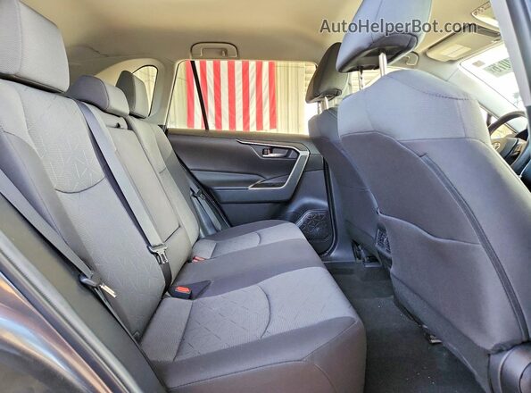 2T3W1RFV0MC134511 2021 TOYOTA RAV4 Gray Rear interior view