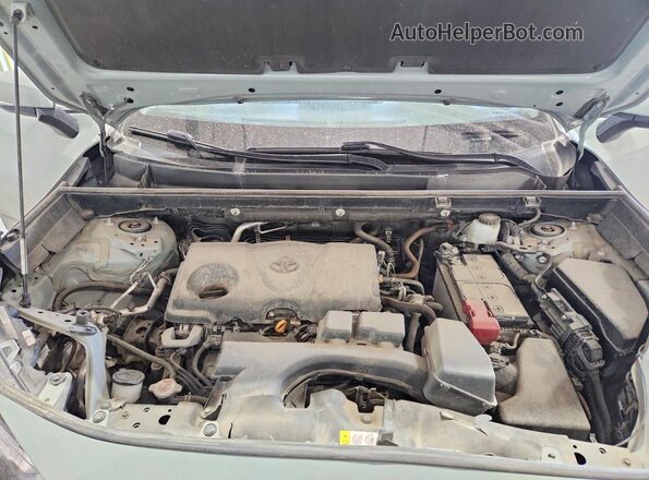 2T3W1RFV0PW264856 2023 TOYOTA RAV4 Gray Շարժիչի բաժամունքի տեսք