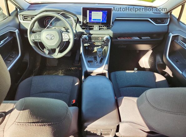 2T3W1RFV0RW315436 2024 TOYOTA RAV4 Белый Вид панели приборов