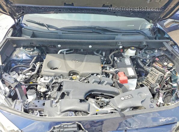 2T3W1RFV0SW409676 2025 TOYOTA RAV4 Blue Vista del compartimento del motor