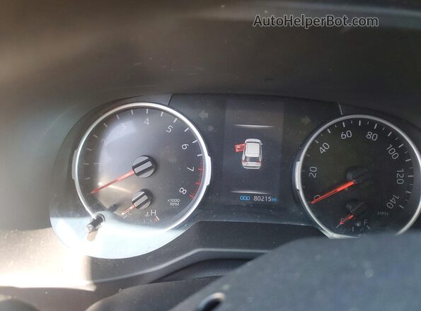 2T3W1RFV2MW118020 2021 TOYOTA RAV4 Gray Вид щитка приладів