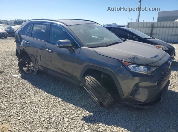 2T3W1RFV2MW118020 2021 TOYOTA RAV4 Gray Передня права чверть