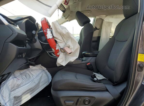2T3W1RFV2NW203845 2022 TOYOTA RAV4 Gray Widok wnętrza z przodu