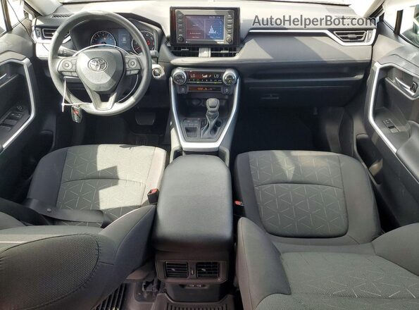 2T3W1RFV3NC206044 2022 TOYOTA RAV4 Белый Вид панели приборов