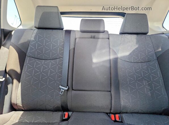 2T3W1RFV4LC068981 2020 TOYOTA RAV4 Серебряный Вид задних сидений
