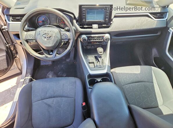 2T3W1RFV4LC068981 2020 TOYOTA RAV4 Серебряный Вид панели приборов