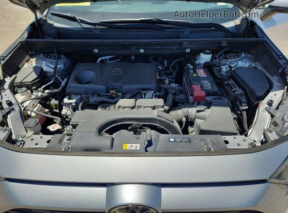 2T3W1RFV4LC068981 2020 TOYOTA RAV4 Серебряный Вид подкапотного пространства