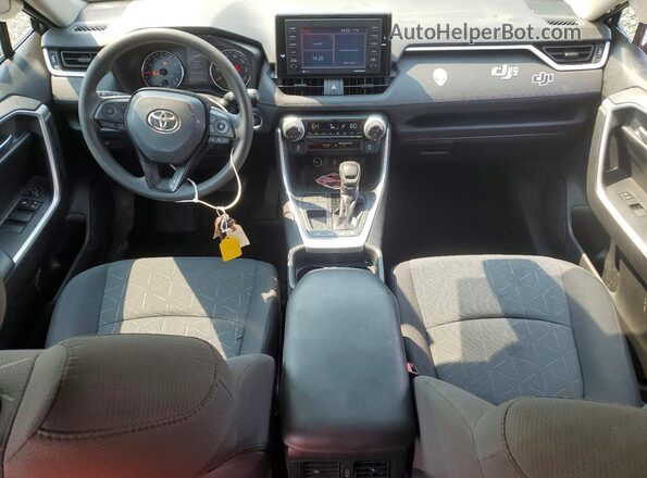 2T3W1RFV4LW072575 2020 TOYOTA RAV4 Угольный Вид панели приборов