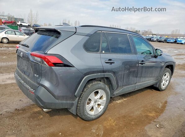2T3W1RFV4MC108932 2021 TOYOTA RAV4 Charcoal Задня права чверть