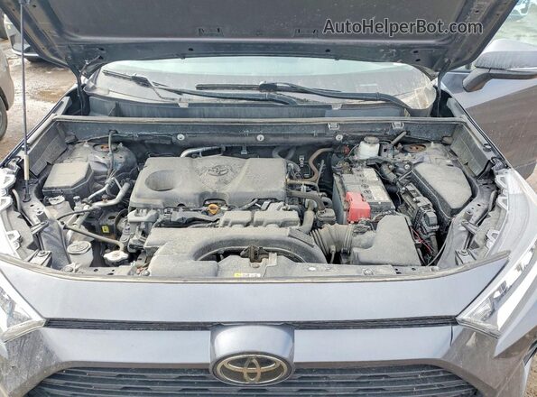 2T3W1RFV4MC108932 2021 TOYOTA RAV4 Charcoal Вид підкапотного простору