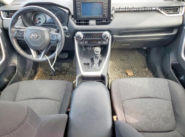 2T3W1RFV4MC108932 2021 TOYOTA RAV4 Charcoal Вид панелі приладів