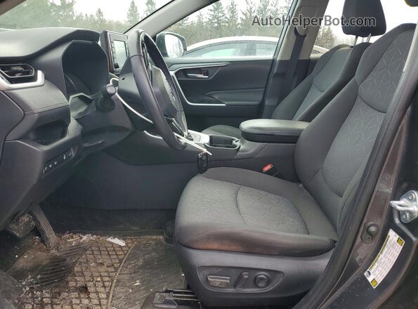 2T3W1RFV4MC108932 2021 TOYOTA RAV4 Charcoal Вид салону спереду