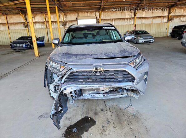 2T3W1RFV4MC128629 2021 TOYOTA RAV4 Gray წინა ხედი