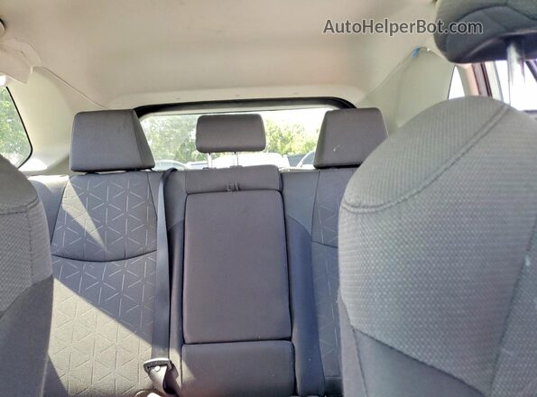2T3W1RFV4MW166604 2021 TOYOTA RAV4 Silver Rear seats view