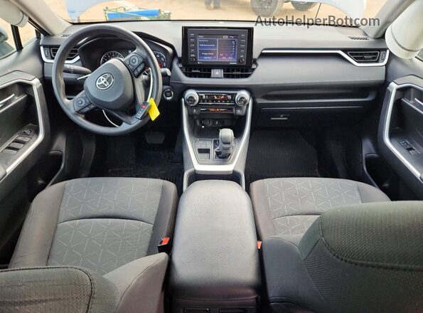 2T3W1RFV4NW215673 2022 TOYOTA RAV4 Silver Dashboard view