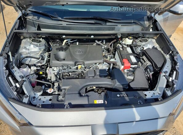 2T3W1RFV4NW215673 2022 TOYOTA RAV4 Silver Engine compartment view