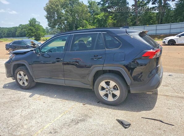 2T3W1RFV5MW119341 2021 TOYOTA RAV4 Черный Задняя левая четверть