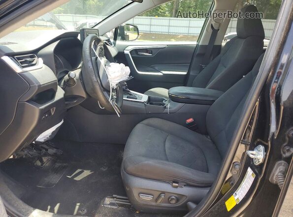 2T3W1RFV5MW119341 2021 TOYOTA RAV4 Черный Вид салона спереди
