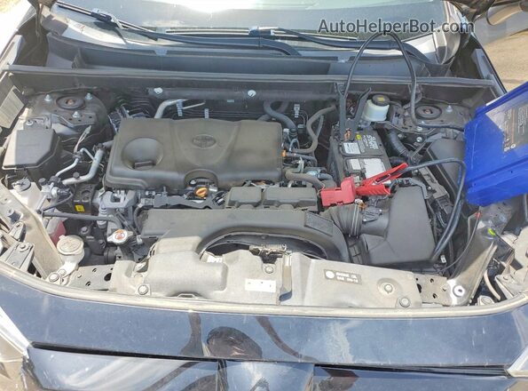 2T3W1RFV5MW119341 2021 TOYOTA RAV4 Черный Вид задней части салона