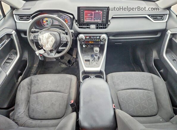 2T3W1RFV5MW119341 2021 TOYOTA RAV4 Черный Вид панели приборов