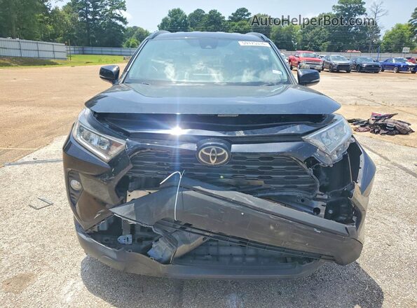 2T3W1RFV5MW119341 2021 TOYOTA RAV4 Черный Вид спереди