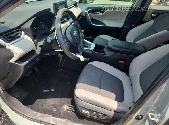 2T3W1RFV5NW233597 2022 TOYOTA RAV4 Gray წინა სალონის ხედი