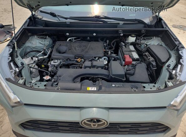 2T3W1RFV5NW233597 2022 TOYOTA RAV4 Gray ძრავის განყოფილების ხედი