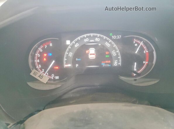 2T3W1RFV5SW441751 2025 TOYOTA RAV4 Blue Սարքավորումների վահանակի տեսք