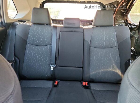 2T3W1RFV7LW060937 2020 TOYOTA RAV4 Black უკანა სავარძლების ხედი
