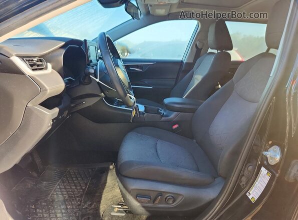 2T3W1RFV7LW060937 2020 TOYOTA RAV4 Black წინა სალონის ხედი