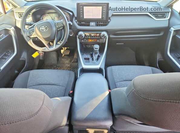 2T3W1RFV7LW060937 2020 TOYOTA RAV4 Black წინა პანელის ხედი