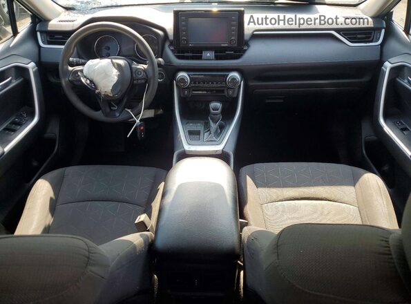 2T3W1RFV8LC063136 2020 TOYOTA RAV4 Gray Առջևի վահանակի տեսք