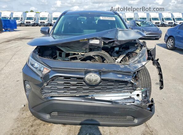 2T3W1RFV8LC063136 2020 TOYOTA RAV4 Gray Դիմացի տեսք