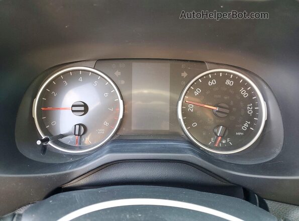 2T3W1RFV8LC063136 2020 TOYOTA RAV4 Gray Սարքավորումների վահանակի տեսք