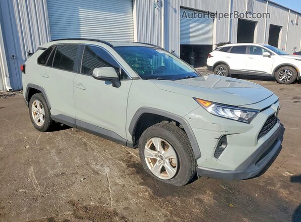 2T3W1RFV8MW130611 2021 TOYOTA RAV4 Green Front right