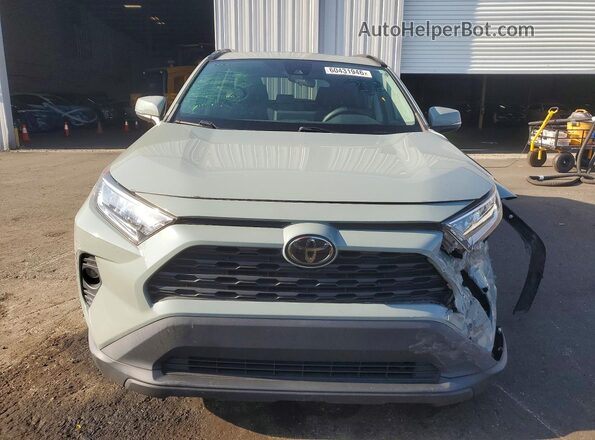 2T3W1RFV8MW130611 2021 TOYOTA RAV4 Green Front view