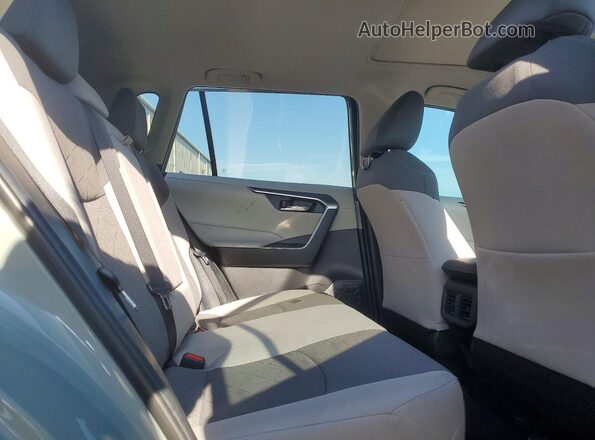 2T3W1RFV8MW130611 2021 TOYOTA RAV4 Green Rear interior view