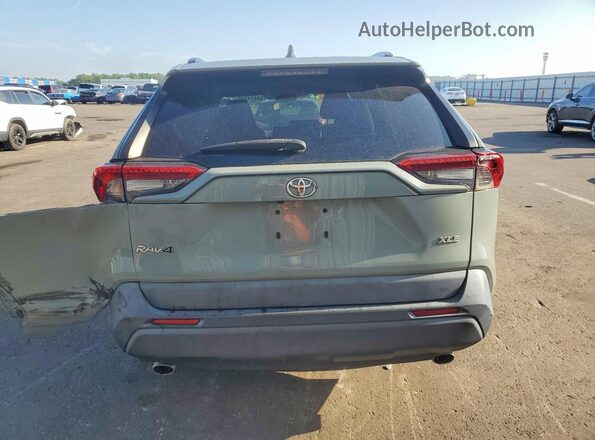 2T3W1RFV8MW130611 2021 TOYOTA RAV4 Green Rear view