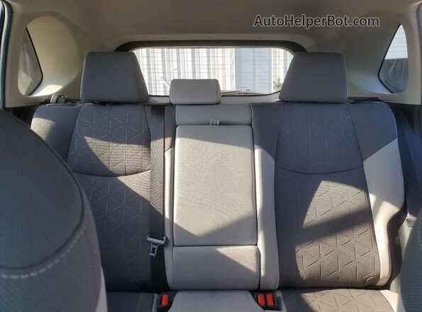 2T3W1RFV8MW130611 2021 TOYOTA RAV4 Green Rear seats view