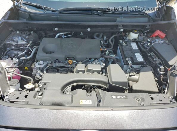 2T3W1RFV8SC334033 2025 TOYOTA RAV4 Gray Սալոնի հետևի տեսք