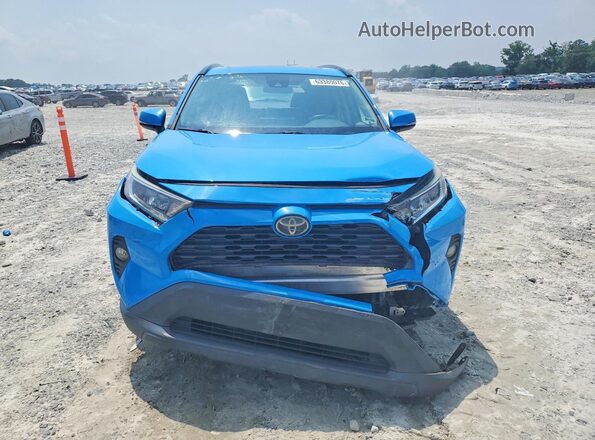 2T3W1RFV9LW060826 2020 TOYOTA RAV4 Blue Front view