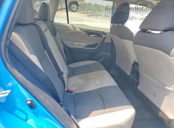 2T3W1RFV9LW060826 2020 TOYOTA RAV4 Blue Rear interior view