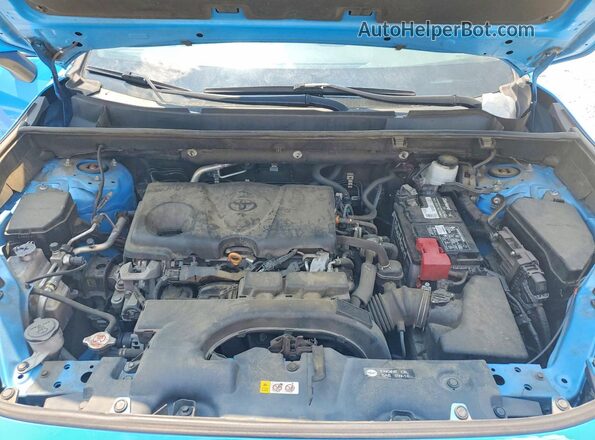 2T3W1RFV9LW060826 2020 TOYOTA RAV4 Blue Engine compartment view