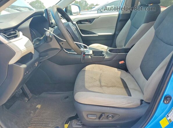 2T3W1RFV9LW060826 2020 TOYOTA RAV4 Blue Front interior view