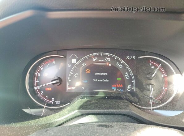 2T3W1RFV9RC254749 2024 TOYOTA RAV4 Gray Vista del cuadro de instrumentos